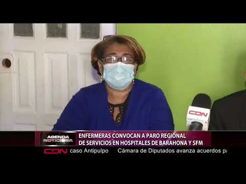 Enfermeras convocan a paro regional de servicios en hospitales de Barahona y SFM