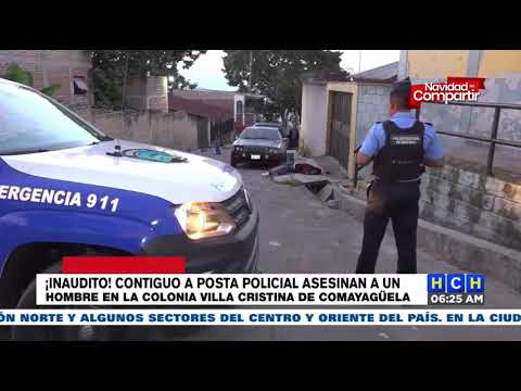 Violentamente muere joven en una calle de colonia Villa Cristina