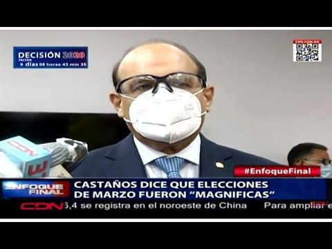 Castaños Guzmán le responde a presidente Medina y le dice comicios de mayo fueron “magníficos”