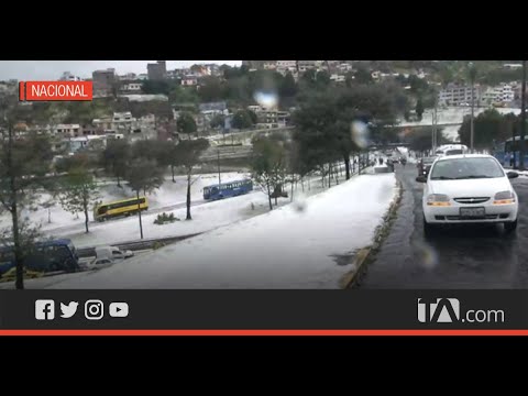 Municipio atendió nueve emergencias tras las fuertes lluvias en Quito