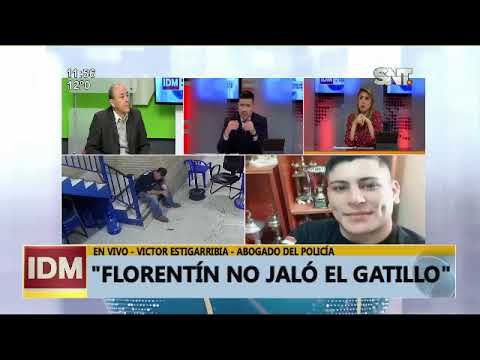 Piden libertad del Policía Gustavo Florentín: Habrían plantado evidencia contra el uniformado