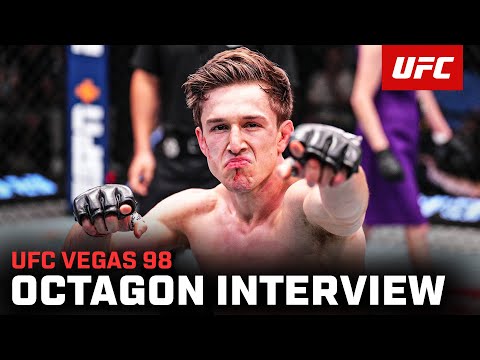 Clayton Carpenter Octagon Interview | UFC Vegas 98