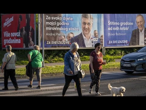 Dos favoritos en las encuestas para las elecciones de Croacia este miércoles