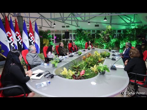presidente de Nicaragua se reunieron con el presidente del PARLACEN - Nicaragua