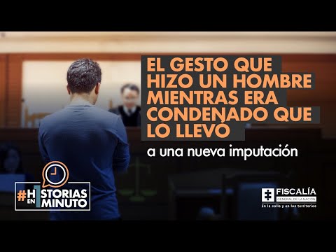 El gesto que hizo un hombre mientras era condenado que lo llevó a una nueva imputación