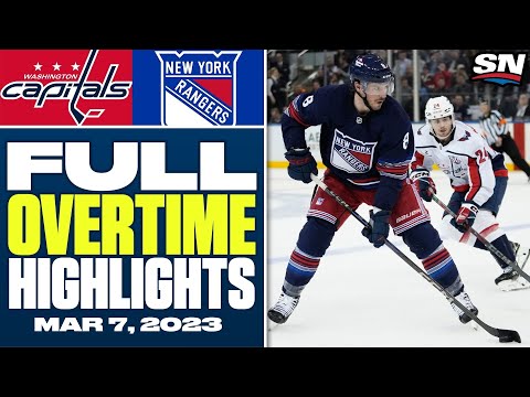 Washington Capitals at New York Rangers | FULL Overtime Highlights - March 5, 2025