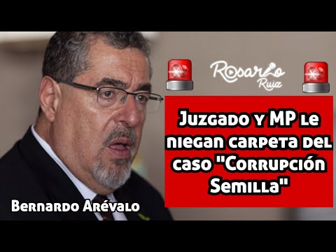 Bernardo Arévalo exige acceso a carpeta del caso Corrupción Semilla a juez Fredy Orellana y al MP