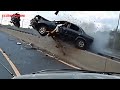 55 Crazy Moments Car Crashes Caught On Camera  Idiots In Cars Got Instant Karma