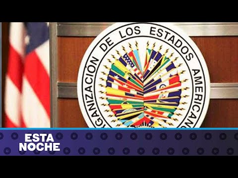 OEA realiza sesión de urgencia para aprobar resolución sobre Nicaragua