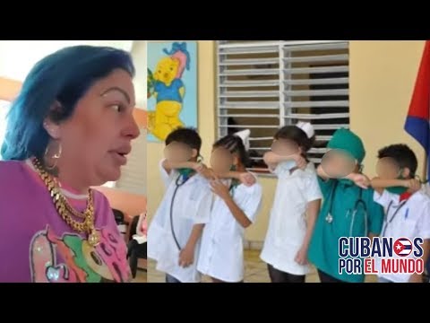 Prohíben en la escuela al hijo de 'La Diosa de Cuba' usar tapabocas para prevenir el Coronavirus