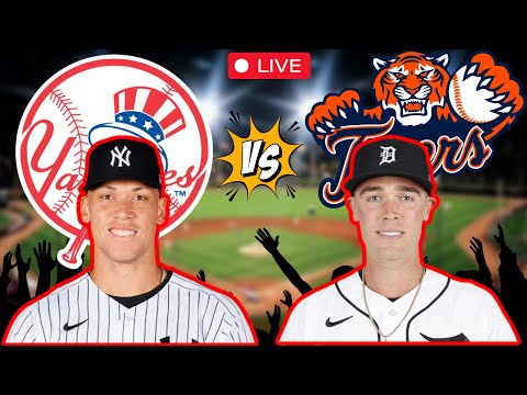 MLB EN VIVO: NEW YORK YANKEES vs DETROIT TIGERS- Comentarios (Agosto 16, 2024)