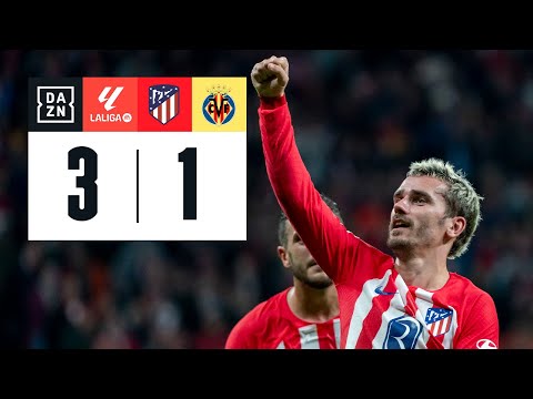 Atlético de Madrid vs Villarreal CF (3-1) | Resumen y goles | Highlights LALIGA EA SPORTS