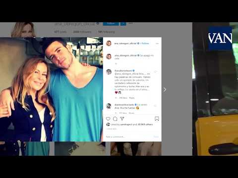 Ana García Obregón reaparece en Instagram: Se apagó mi vida