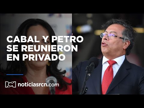 María Fernanda Cabal y Gustavo Petro se reunieron en privado: ¿de qué hablaron?