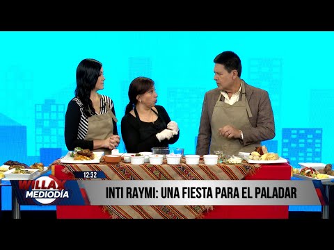 Willax Noticias Edición Mediodía - JUN 21 - 2/3 - INTI RAYMI: UNA FIESTA PARA EL PALADAR | Willax