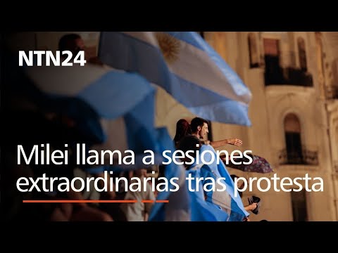 Milei llama al Congreso a sesiones extraordinarias para debatir reformas en Argentina
