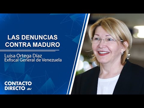 Luisa Ortega Díaz, exfiscal General de Venezuela | Contacto Directo | Ecuavisa