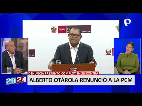 César Campos sobre Otárola: “Que excluya a Nicanor parece un encargo de la propia presidenta”