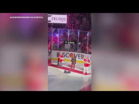 Alanis Morissette Sings National Anthem at Stanley Cup Final