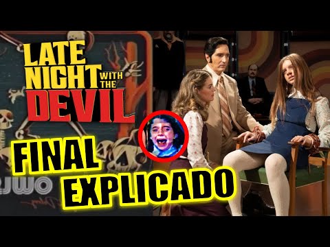 ¡FINAL EXPLICADO! LATE NIGHT WITH THE DEVIL (PELICULA) - FINAL EXPLICADO - LATE NIGHT WITH THE DEVIL