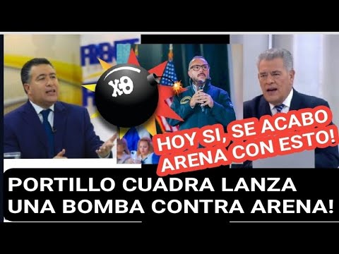 Portillo Cuadra dinamita al partido Arena etira hate a la diaspora y se despide de la politica!