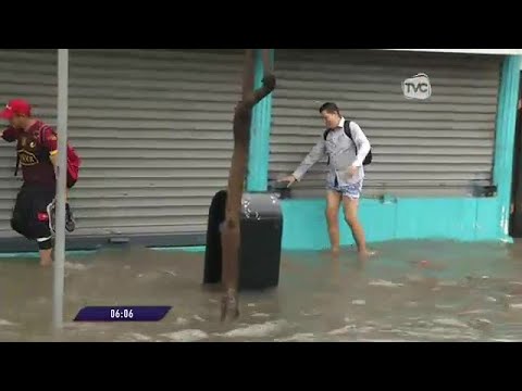 Guayaquil: intensas lluvias no se reportaban desde hace 25 años