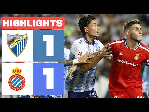 말라가 CF 1 - 1 에스파뇰 | 하이라이트 라리가