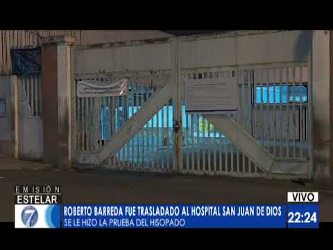 Roberto Barreda es trasladado a Hospital San Juan de Dios por problemas respiratorios