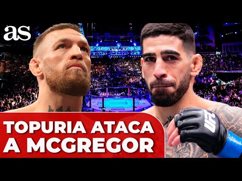 TOPURIA CARGA contra MCGREGOR en TWITTER