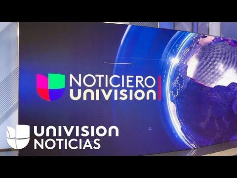 Realidad virtual y lo más moderno en escenografía: así luce el nuevo set de Noticiero Univision