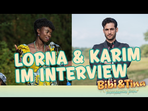 BIBI & TINA 4 - Tohuwabohu Total - INTERVIEW mit Karim Günes und Lorna Ishema