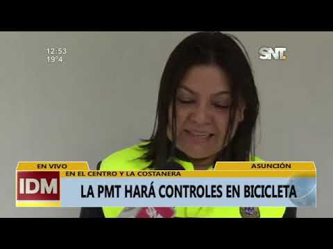 PMT hará controles en bicicleta