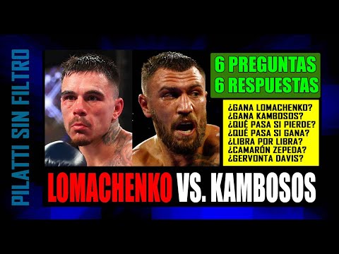 Lomachenko contra Kambosos: ¿Renace, se hunde, va al LXL y luego contra Gervonta o Shakur?