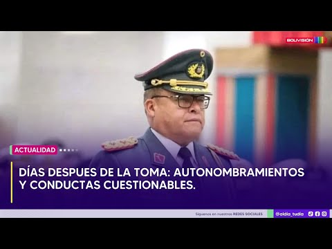 Los días después de la toma: Autonombramientos y conductas cuestionables