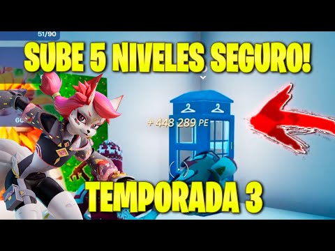 INCREIBLEMENTE ROTO SUBE 6 NIVELES EN LA TEMPORADA 3 DE FORTNITE Bug XP Domiplay