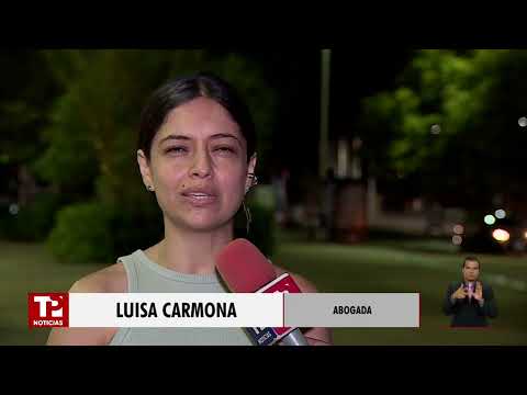 Movimientos sociales en Cali protestan contra el Consejo Nacional Electoral.