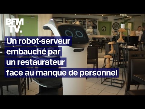 Un restaurateur du Lot embauche un robot-serveur par manque de personnel