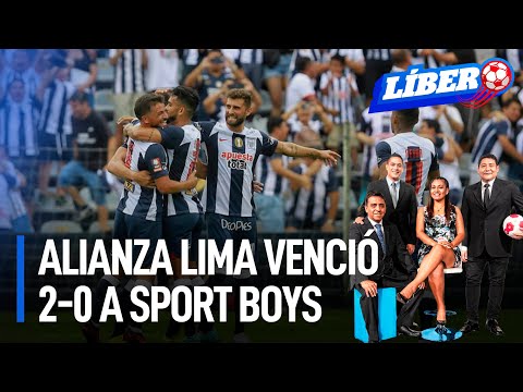 ¡Debut con triunfo! Alianza Lima venció 2-0 a Sport Boys | Líbero