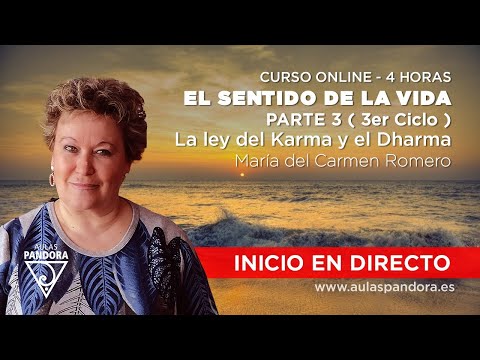 Inicio del taller: EL SENTIDO DE LA VIDA Parte 3 ( tercer ciclo ) - Mari Carmen Romero