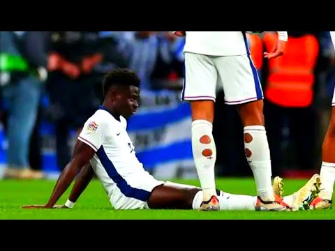 Bukayo Saka injury vs Greece vs England, Bukayo Saka suffers muscle injury vs Greece