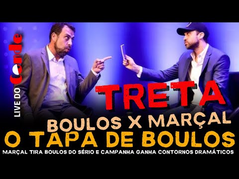 Live do Conde! O tapa de Boulos: Marçal tira Boulos do sério e campanha ganha contornos dramáticos