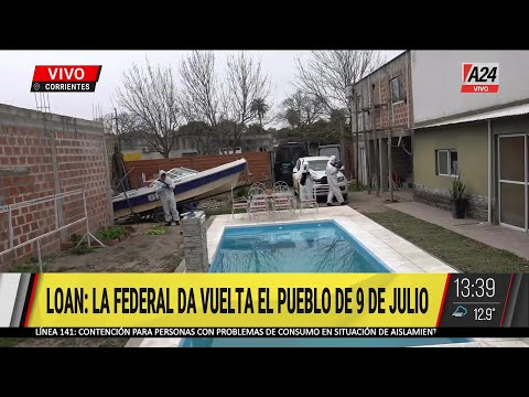 Exclusivo A24 | Caso Loan: la Policía Federal allana la casa del hijo de Victoria Caillava