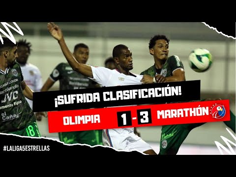 ¡SUFRIDO! Olimpia 1-3 Marathón | Semifinal Vuelta - Apertura | Liga Nacional de Honduras