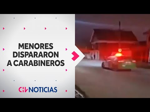 Adolescentes DISPARARON A CARABINEROS en persecución y fueron detenidos en La Pintana - CHV Noticias