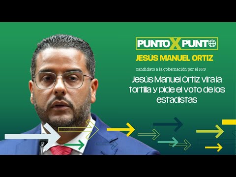 #PuntoPorPunto con Jesús Manuel Ortiz: Invita estadistas a votar por él