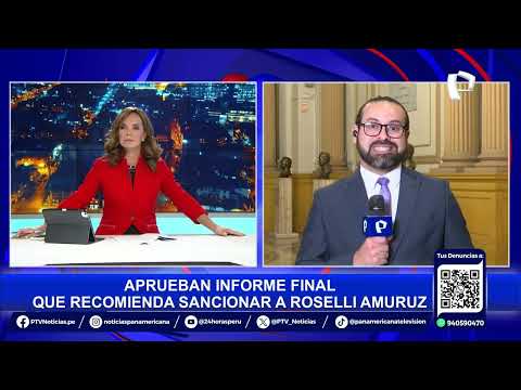 Rosselli Amuruz: su furiosa reacción tras decisión de Comisión Ética que recomienda sancionarla