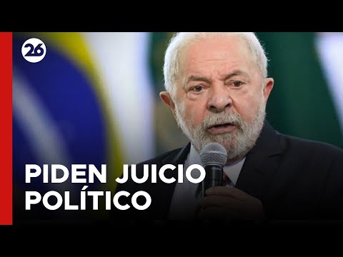 BRASIL | Legisladores piden juicio político a Lula por declaraciones contra Israel