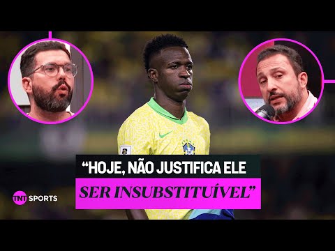 VINI JR DEVERIA TER SIDO SUBSTITUÍDO? COMENTAMOS O MOMENTO DO VINI NA SELEÇÃO BRASILEIRA