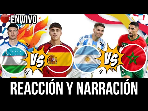 UZBEKISTÁN VS. ESPAÑA Y ARGENTINA VS. MARRUECOS