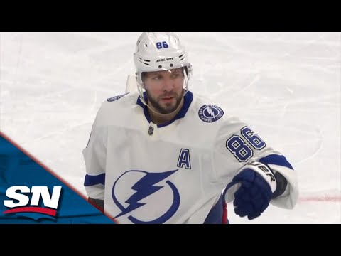 Nikita Kucherov Dominates Against The Philadelphia Flyers Completing His 5th Hat Trick